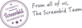 Screenbid Guarantee seal